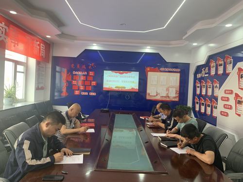 陜煤建設(shè)洗選煤運(yùn)營(yíng)公司紅柳林洗煤廠項(xiàng)目部：“線上線下”多點(diǎn)發(fā)力 助力黨史學(xué)習(xí)落細(xì)落實(shí)