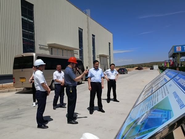 陜西省發(fā)展和改革委員會領導蒞臨杭蕭綠色鋼結(jié)構(gòu)產(chǎn)業(yè)制造基地項目調(diào)研指導工作