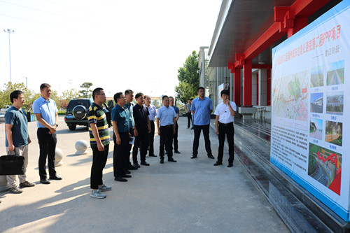 陜西省公路局保通處處長南爭偉蒞臨川耀PPP項目檢查指導工作