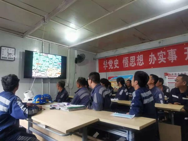 陜煤建設(shè)洗選煤運(yùn)營公司紅柳林洗煤廠項(xiàng)目部:拉響預(yù)警雷達(dá) 開啟安全模式