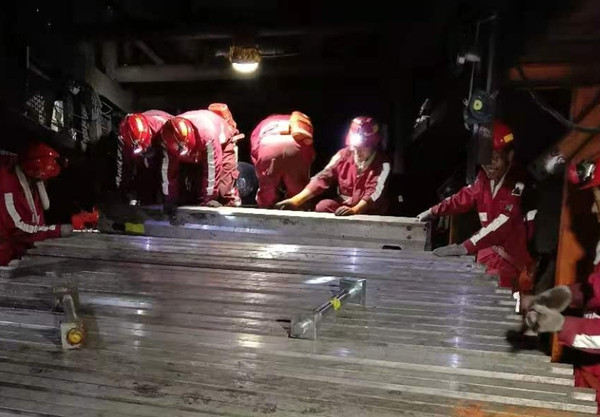 陜煤建設(shè)機電安裝公司：咬定工期不放松，施工大干爭先鋒