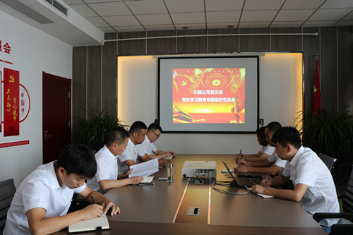 陜煤建設(shè)川耀公司召開黨史學(xué)習(xí)教育專題組織生活會(huì)