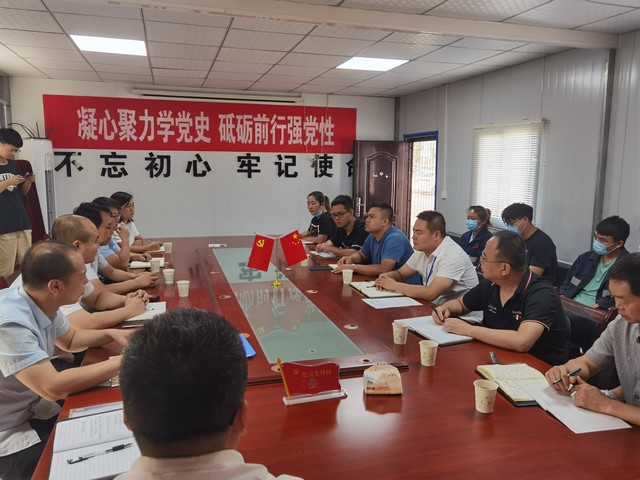 陜煤建設(shè)洗選煤運(yùn)營公司與機(jī)電安裝公司對標(biāo)交流學(xué)習(xí)