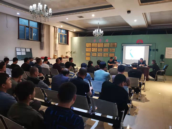 陜煤建設(shè)機(jī)電安裝公司檸條塔項(xiàng)目部全員抓安全促生產(chǎn)