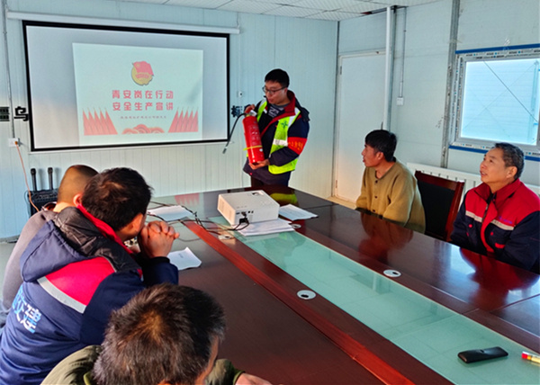 陜煤建設(shè)礦建三公司：決戰(zhàn)12月！“青”力“青”為保平安