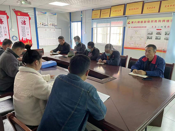 陜煤建設(shè)渭南分公司第八項目部加強疫情防控 確保安全生產(chǎn)