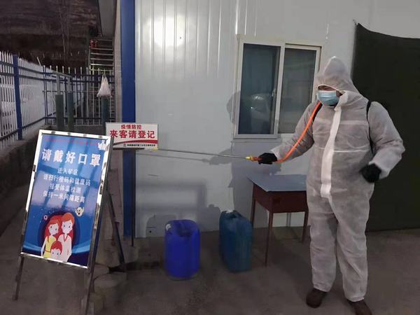 陜煤建設礦建二公司王峰項目部：疫情防控不松懈 生產(chǎn)生活不掉線