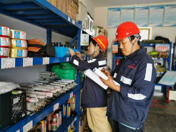 陜煤建設(shè)洗選煤運營公司澄合山陽運營項目部：物資儲備把緊關(guān)，安全生產(chǎn)有保障