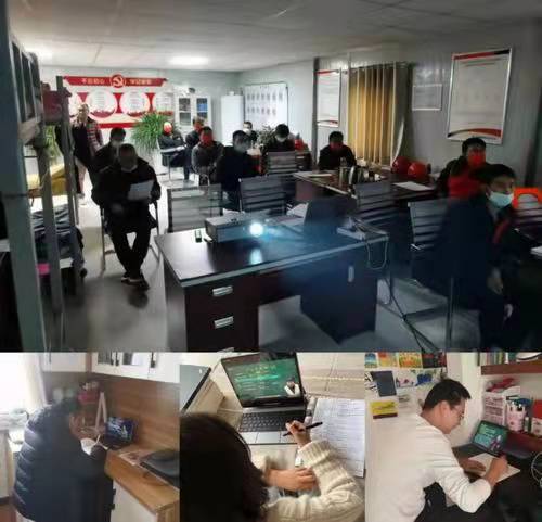 陜煤建設(shè)西北分公司：停工不停學(xué)，冬歇季充電忙