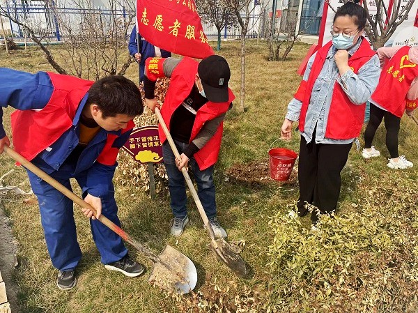 陜煤建設(shè)澄合分公司各基層單位開展“植樹護(hù)綠，美麗家園”義務(wù)植樹活動(dòng)