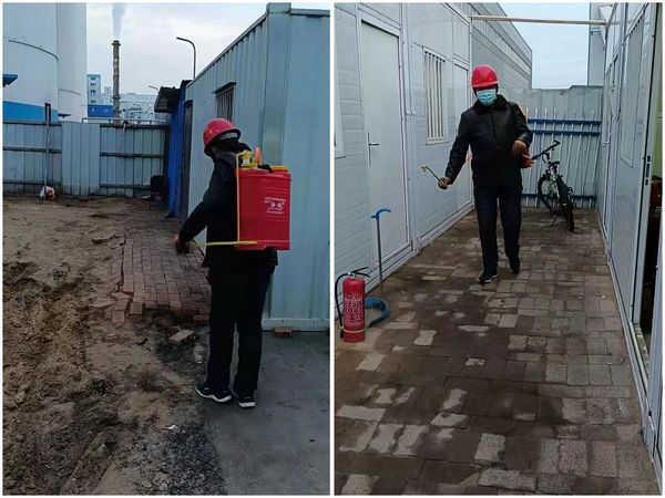 陜煤建設(shè)天工公司土建二部：疫情防控不松懈，安全生產(chǎn)不打烊