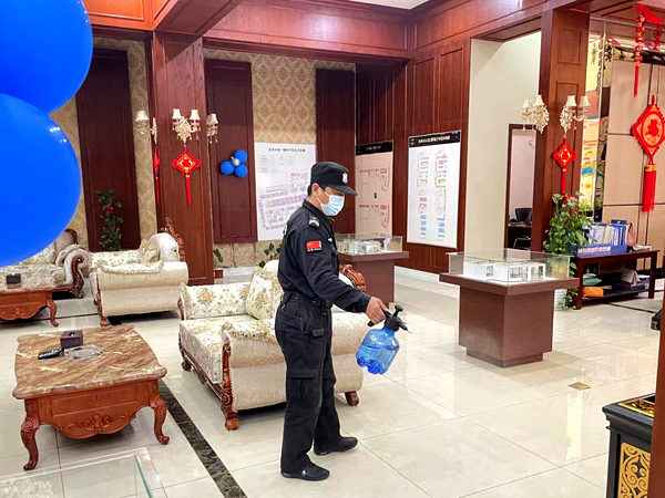 建設(shè)集團(tuán)大秦置業(yè)公司：嚴(yán)把防疫“第一線”，常態(tài)化管控不放松