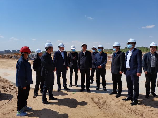 榆林市委副書記、市委黨校校長(zhǎng)李雄斌一行蒞臨榆林市委黨校新校區(qū)項(xiàng)目檢查指導(dǎo)工作
