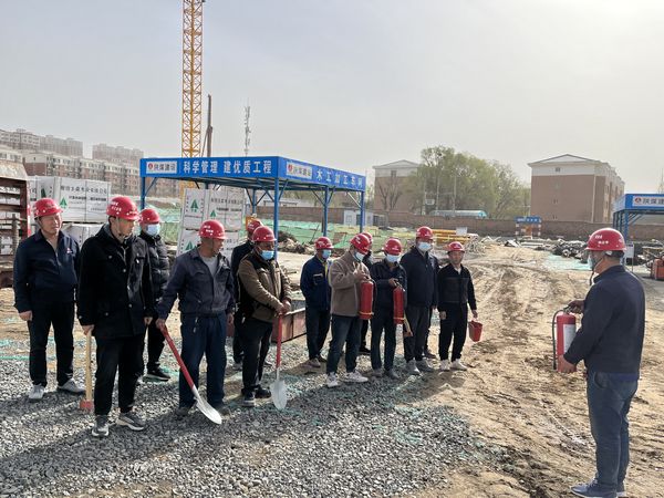 陜煤建設天工公司土建三部開展“舉演練大旗，促安全生產(chǎn)”主題應急演練