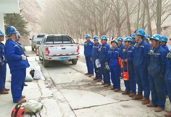 陜煤建設(shè)礦建三公司：人間最美四月天，不負(fù)春光與時行