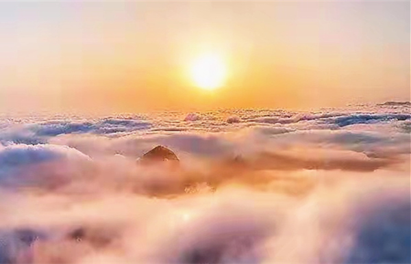 華山的美，從早到晚