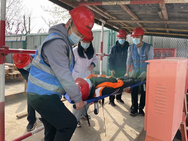 建設(shè)集團韓城分公司：黃金五月天，給你滿滿的“安全感”