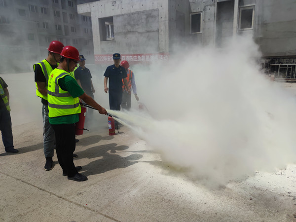 陜煤建設(shè)咸陽(yáng)分公司第一項(xiàng)目部：筑牢消防理念，防患于未“燃”