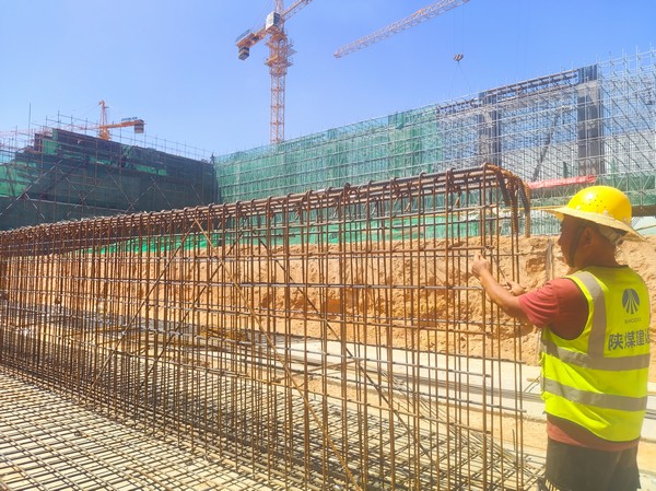 陜煤建設(shè)洗選煤運(yùn)營(yíng)公司第七項(xiàng)目部：戰(zhàn)高溫 保安全 促進(jìn)度