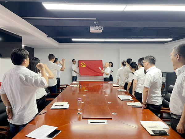 建設(shè)集團大秦置業(yè)公司開展“重溫入黨誓詞 牢記使命擔(dān)當(dāng)”主題黨日活動