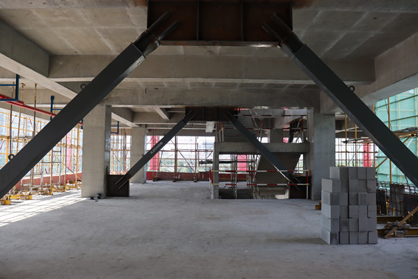 陜煤建設(shè)咸陽分公司灃西新城第五學(xué)校項目持續(xù)推進(jìn)新技術(shù)應(yīng)用