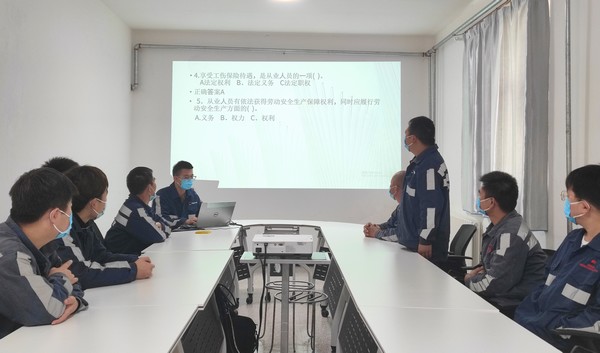 陜煤建設(shè)洗選煤運營公司第五項目部：抓管理、促學習、青年職工敢為人先