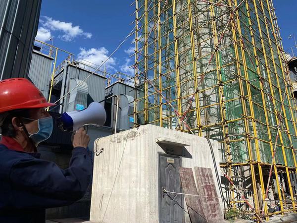 陜煤建設(shè)韓城分公司土建第五項(xiàng)目部：傳遞安全之聲 給你最強(qiáng)“安全感”