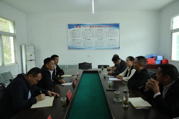 王明智到陜煤建設(shè)定點(diǎn)幫扶村開展鄉(xiāng)村振興調(diào)研