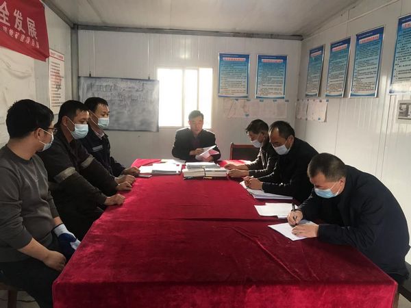 陜煤建設(shè)天工公司瑞能礦建項目部扎實做好NOSA管理風(fēng)險辨識  提升安全操作技能