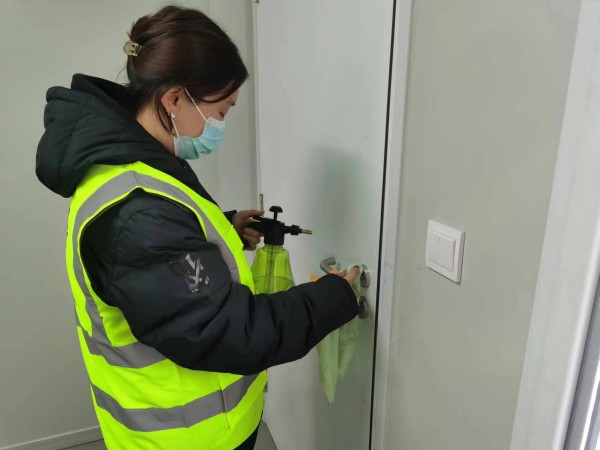 陜煤建設(shè)咸陽(yáng)分公司第五項(xiàng)目部：筑牢疫情防控線，提升效率加快干