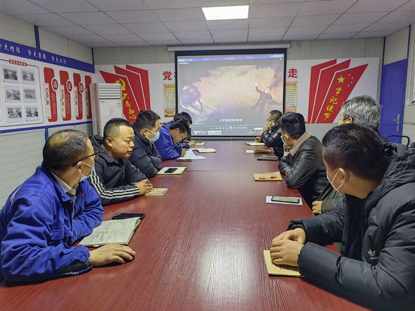 陜煤建設渭南分公司第一項目部“百日安全行動”成效顯著