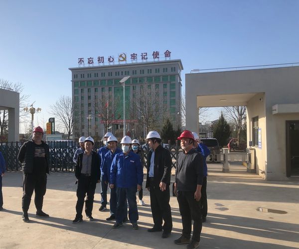 渭化集團(tuán)副總經(jīng)理趙亞周一行蒞臨陜煤建設(shè)天工公司承建的陜西渭河彬州30萬(wàn)噸/年煤制乙二醇生活區(qū)項(xiàng)目二期工程檢查指導(dǎo)工作