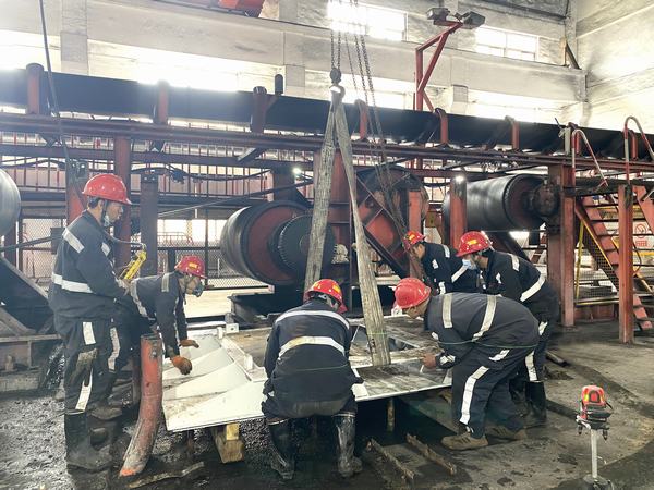 陜煤建設韓城分公司安裝三項目部：奮楫爭先 實干篤行 高質(zhì)量完成檢修改造項目