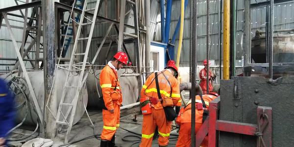 陜煤建設(shè)礦建二公司第三項(xiàng)目部順利完成井筒揭煤工作