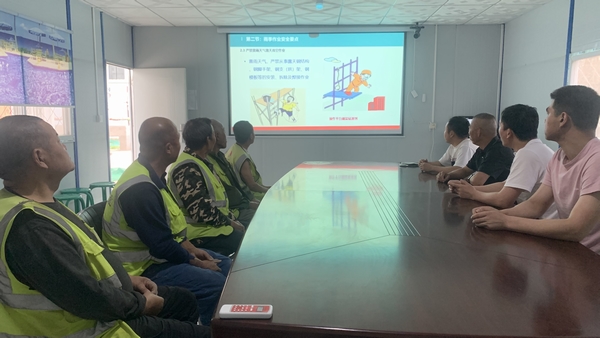 陜煤建設渭南分公司第八項目部：未雨綢繆防水害 筑牢雨季三防堤