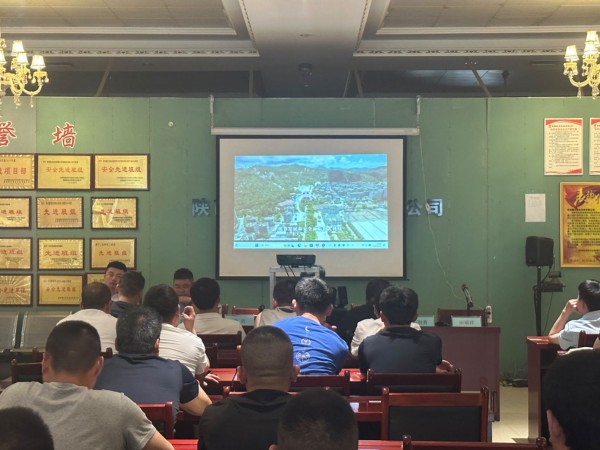 陜煤建設(shè)機電安裝公司：開展安全月警示教育活動