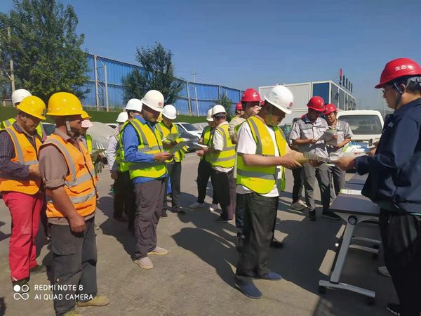 陜煤建設(shè)天工公司土建四部按下“節(jié)能降碳、你我同行” 快捷鍵