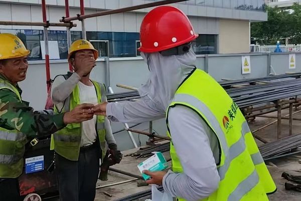 陜煤建設(shè)天工公司土建七部：戰(zhàn)高溫不服“暑”，保進度獻“涼”策