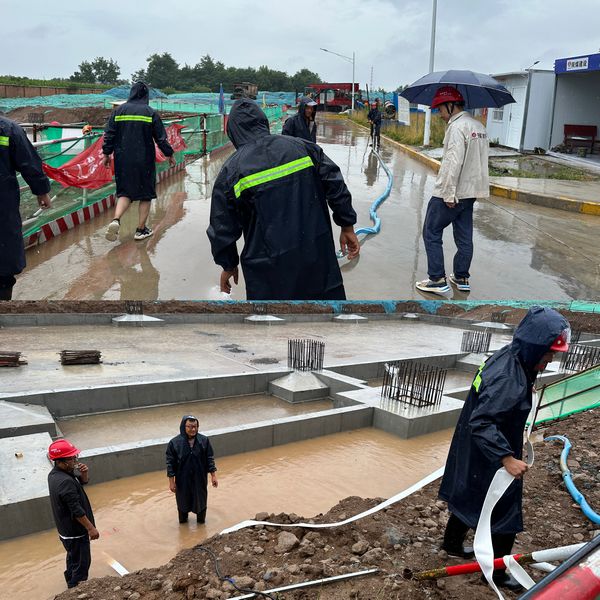 陜煤建設(shè)天工公司聞“汛”而動(dòng)，筑牢工程建設(shè)“安全堤壩”