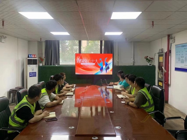 陜煤建設銅煤公司:“挺膺擔當共成長 青春踐行黨的二十大精神”主題團課開講啦!