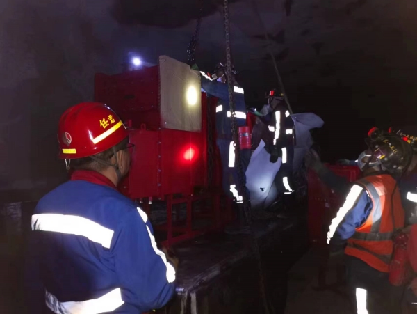 陜煤建設(shè)機電安裝公司奮戰(zhàn)“雙節(jié)”，提前20天完成工程任務(wù)