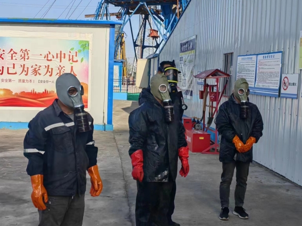 陜煤建設(shè)礦建三公司：開練！直擊氨泄漏應急演練現(xiàn)場