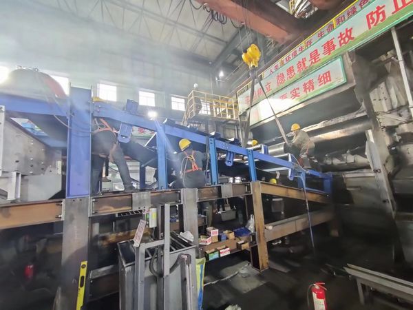 陜煤建設天工公司安裝一部：鏖戰(zhàn)48小時順利完成大佛寺煤礦動篩車間輸送機皮帶更換、新設備安裝任務