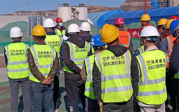 陜煤建設天工公司土建四部：“安全黨課”做引領  “安全承諾”最強音
