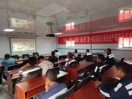 陜煤建設(shè)洗選煤運營公司第一項目部：迎峰度夏，工程進(jìn)度全速推進(jìn)