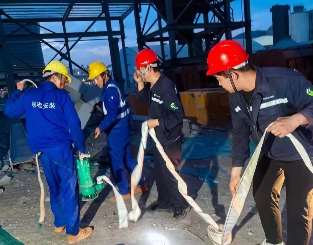 陜煤建設(shè)機(jī)電安裝公司：聞“汛”而動，筑牢防汛度汛安全防線