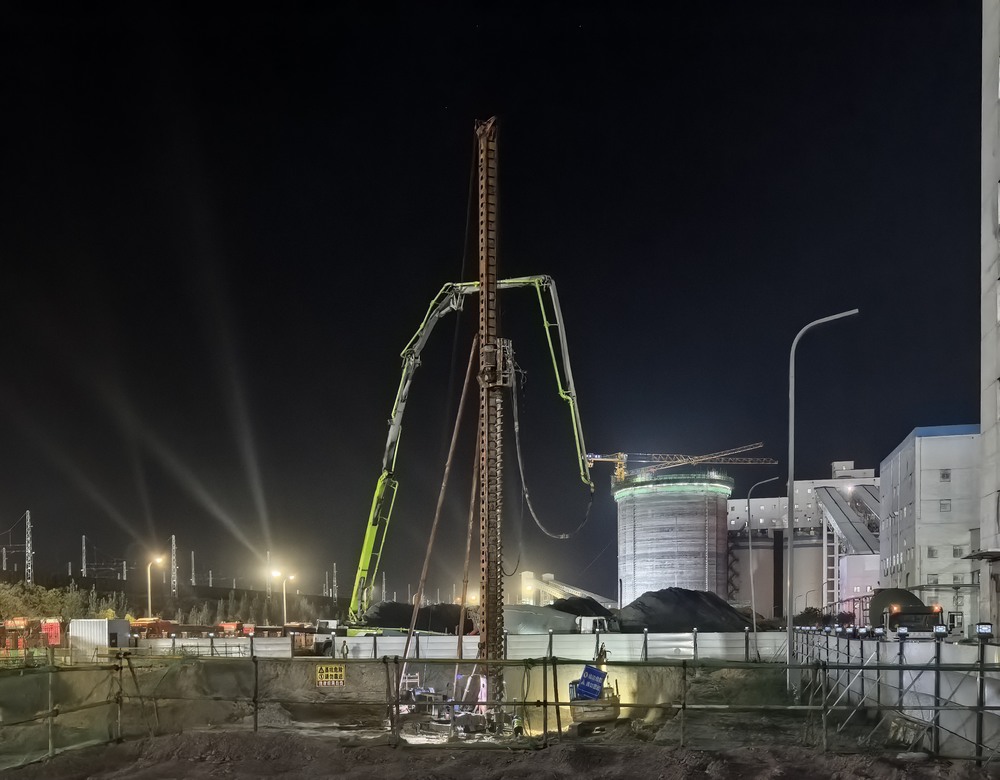 陜煤建設(shè)天工公司土建第十項(xiàng)目部：168小時(shí)，“旋”出加速度