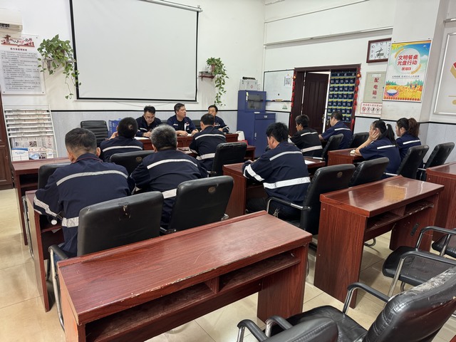 陜煤建設(shè)洗選煤運(yùn)營公司澄合山陽運(yùn)營項(xiàng)目部：節(jié)前亮劍行動，安全防線再加固