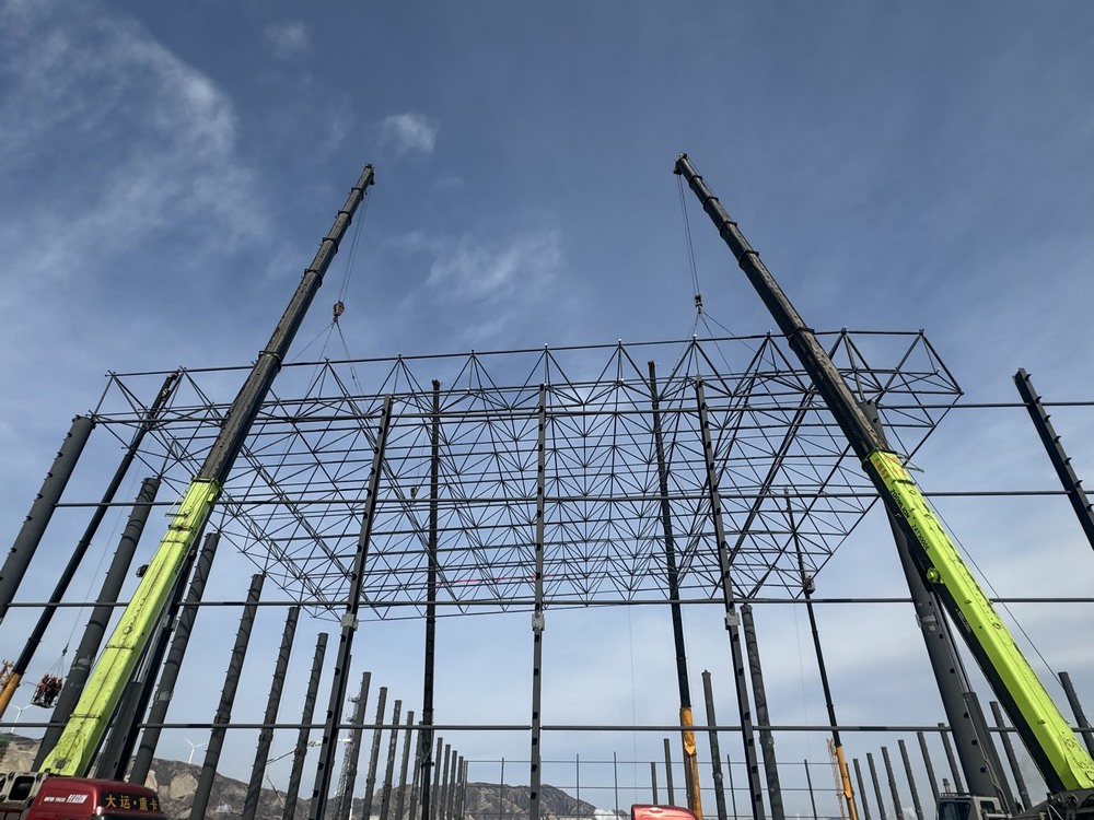 陜煤建設(shè)天工公司土建第二十一項(xiàng)目部：勇戰(zhàn)低溫，擎起建設(shè)新高度