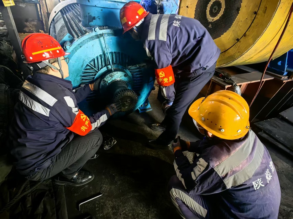 陜煤建設洗選煤運營公司檸條塔運營項目部：站好新年第一崗，揚起歲首奮斗帆